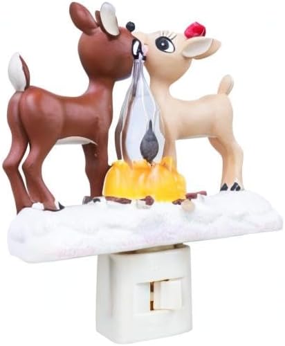 Cozy Reindeer Night Glow Light