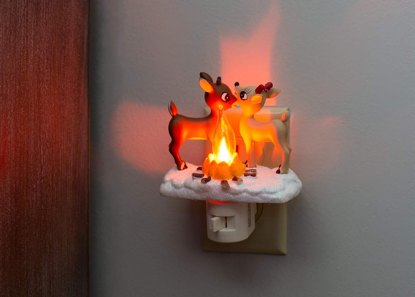 Cozy Reindeer Night Glow Light